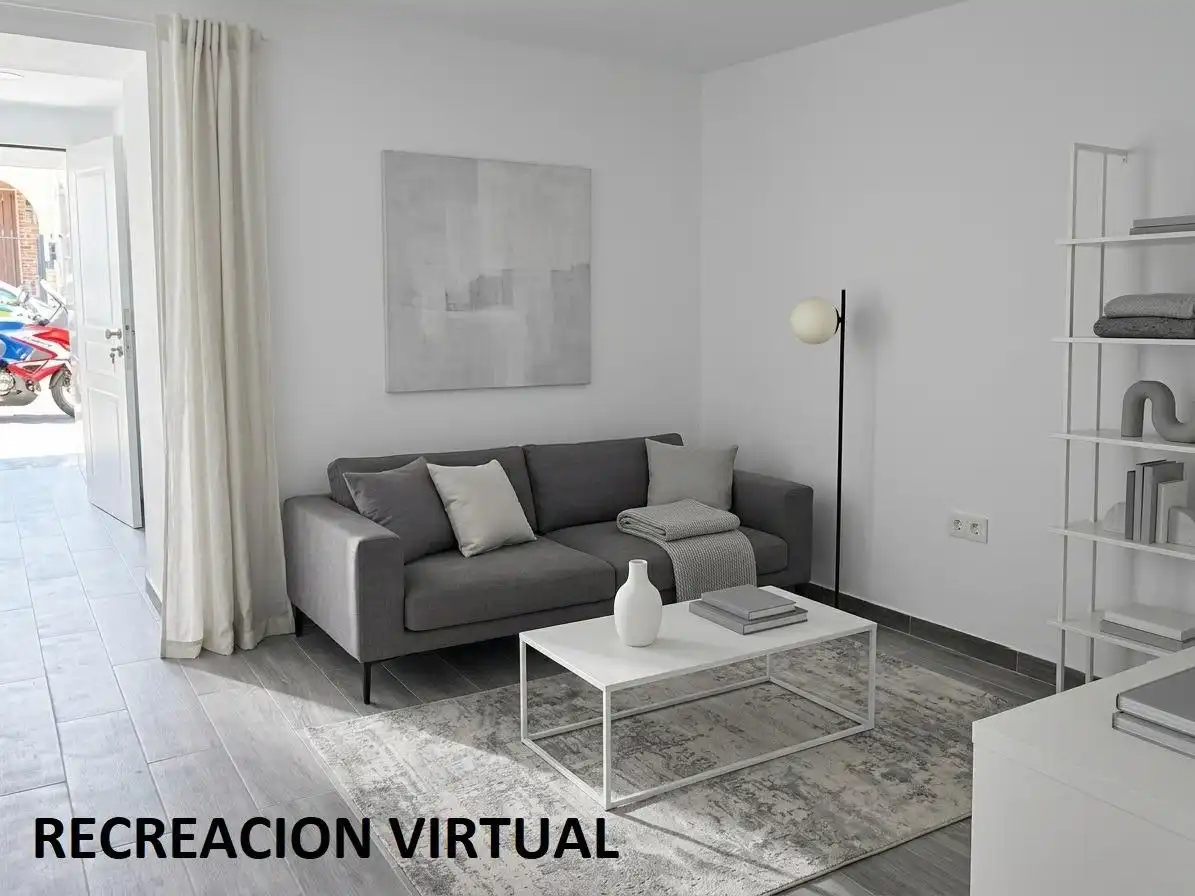 Sala d'estar de Planta baixa de lloguer en Bollullos de la Mitación amb Aire condicionat