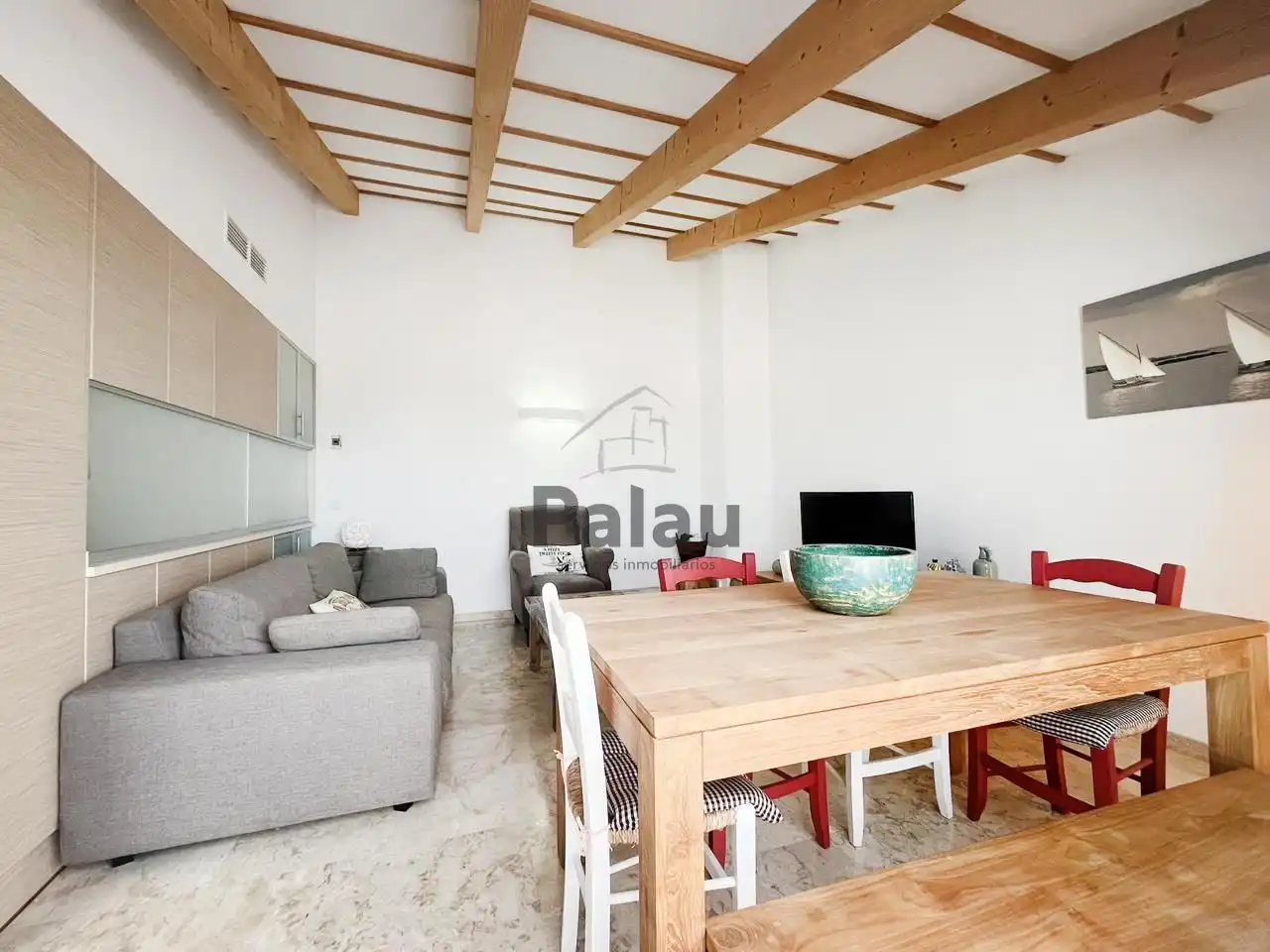 Living room of Duplexes for sale in Ciutadella de Menorca  with Air Conditioner, Heating and Terrace