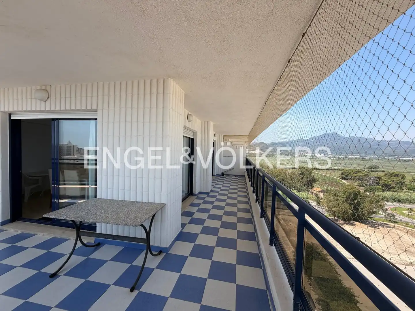 Terrace of Flat for rent in Gandia  with Air Conditioner, Heating and Terrace