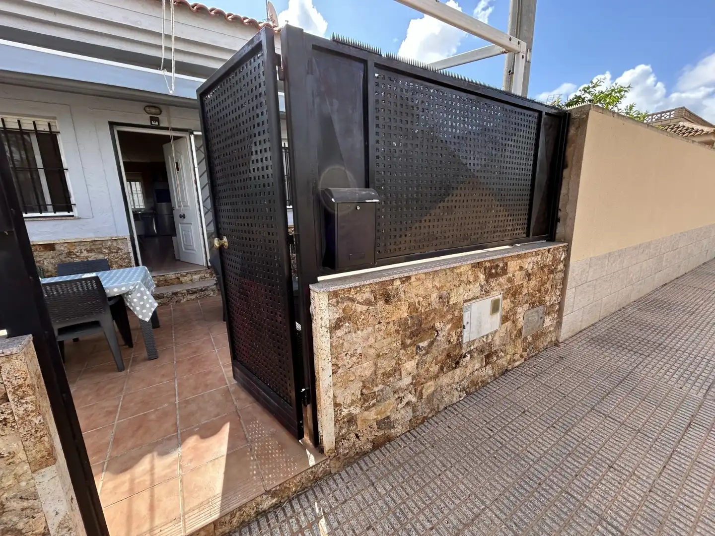 Terrassa de Casa o xalet en venda en Cartagena amb Aire condicionat, Jardí privat i Terrassa