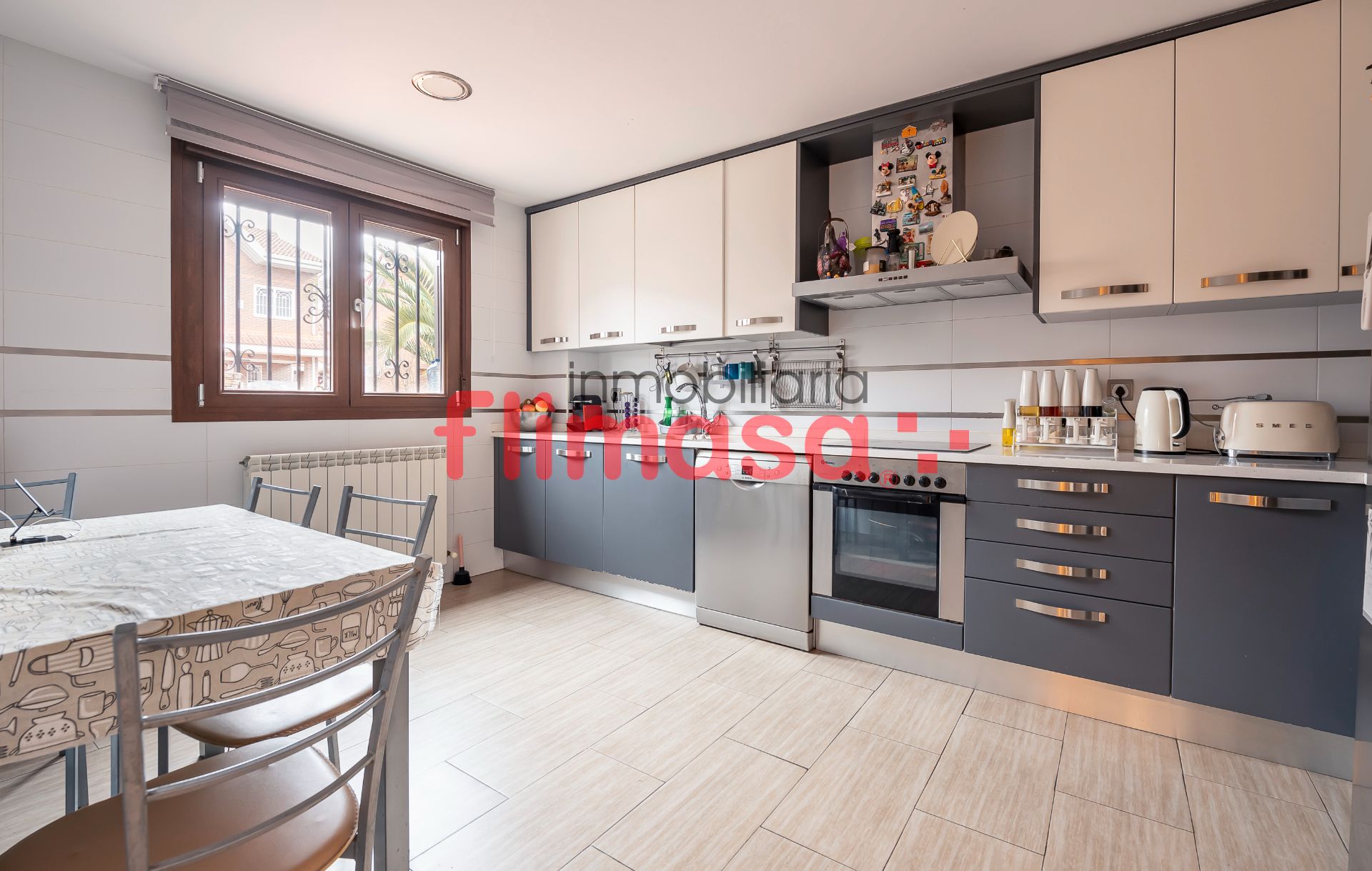 Kitchen of Single-family semi-detached for sale in Móstoles  with Air Conditioner, Heating and Terrace