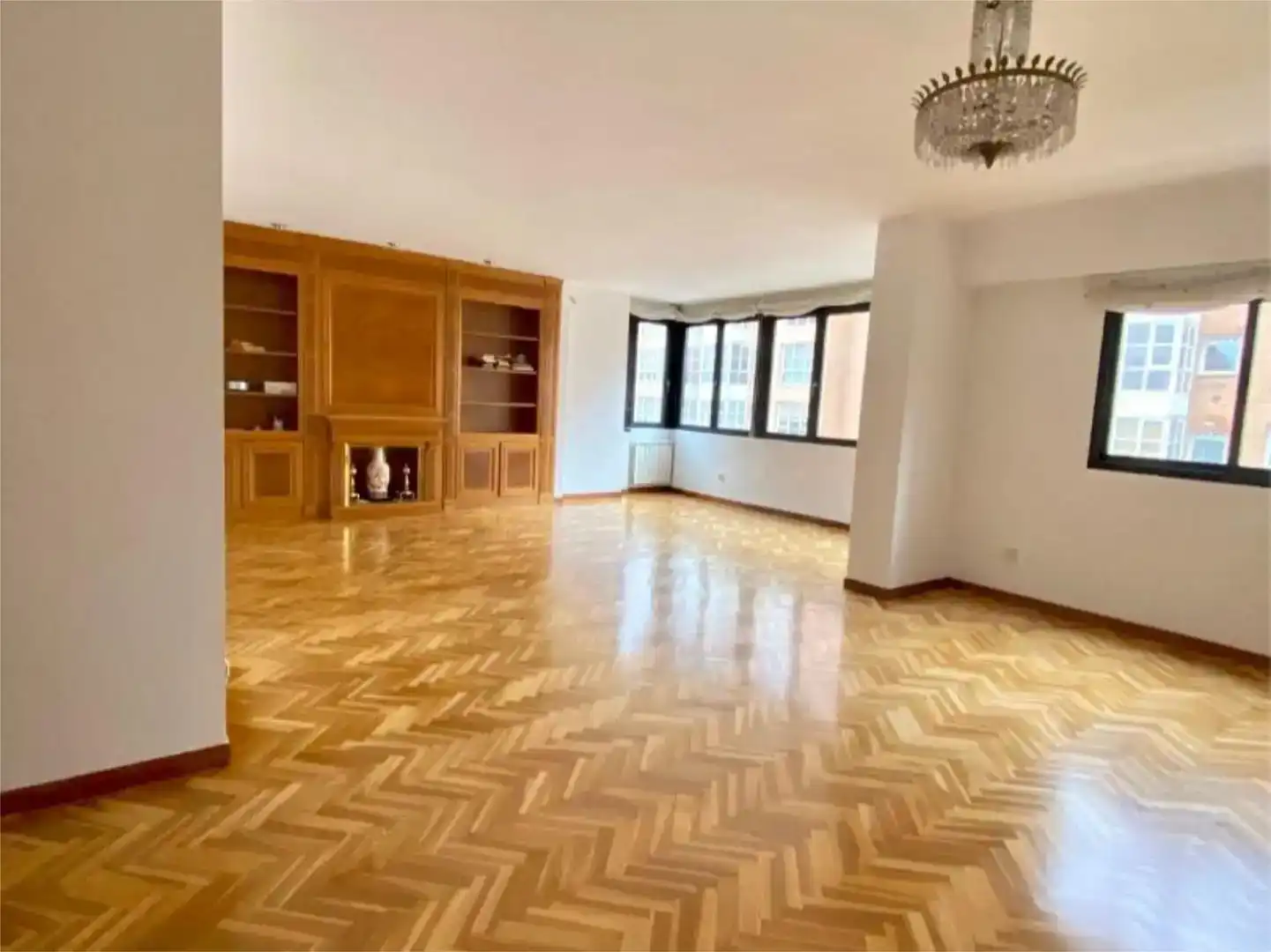 Sala de estar de Piso en venta en Madrid con Aire acondicionado, Jardín privado y Parquet
