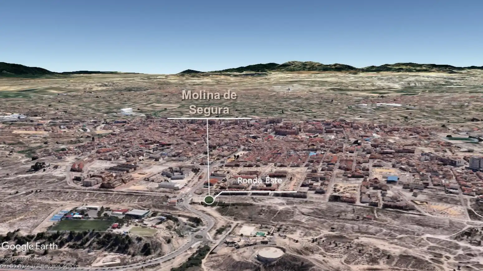 Vista exterior de Terreno en venta en Molina de Segura
