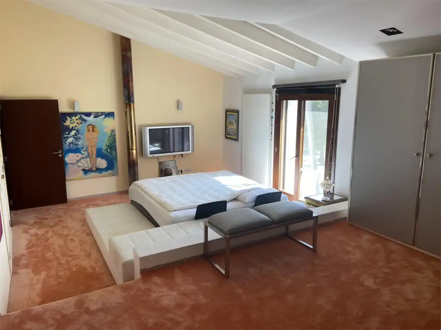 Sala d'estar de Casa adosada de lloguer en  Palma de Mallorca