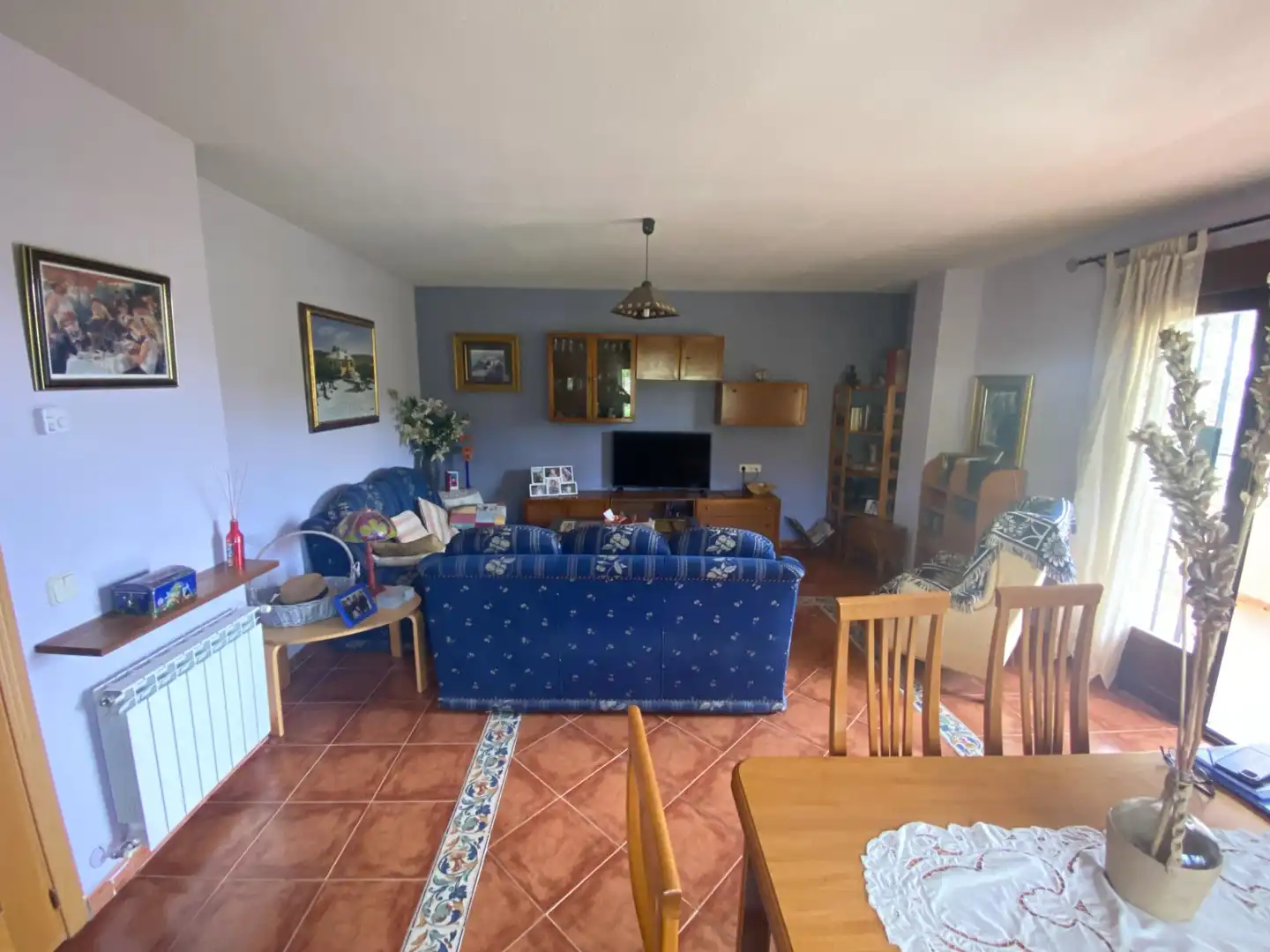 Sala de estar de Casa o chalet en venta en Auñón con Jardín privado, Terraza y Piscina