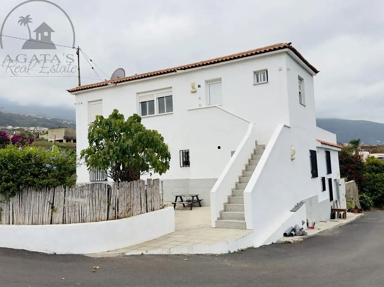 Vista exterior de Finca rústica en venta en La Orotava con Jardín privado y Terraza