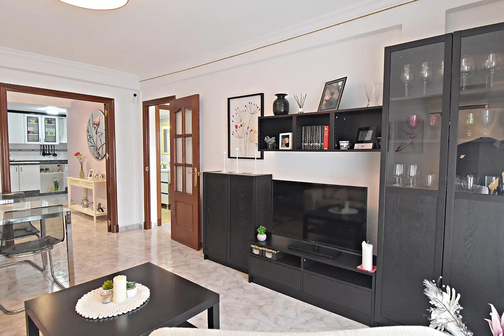 Sala d'estar de Pis en venda en Jerez de la Frontera amb Aire condicionat