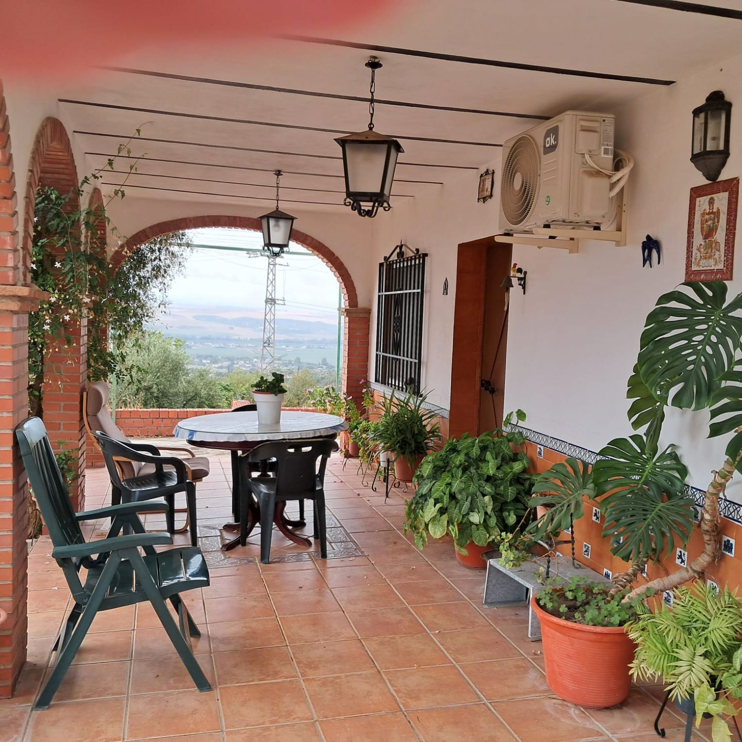 Terrassa de Casa o xalet en venda en Almodóvar del Río amb Piscina, Moblat i Forn