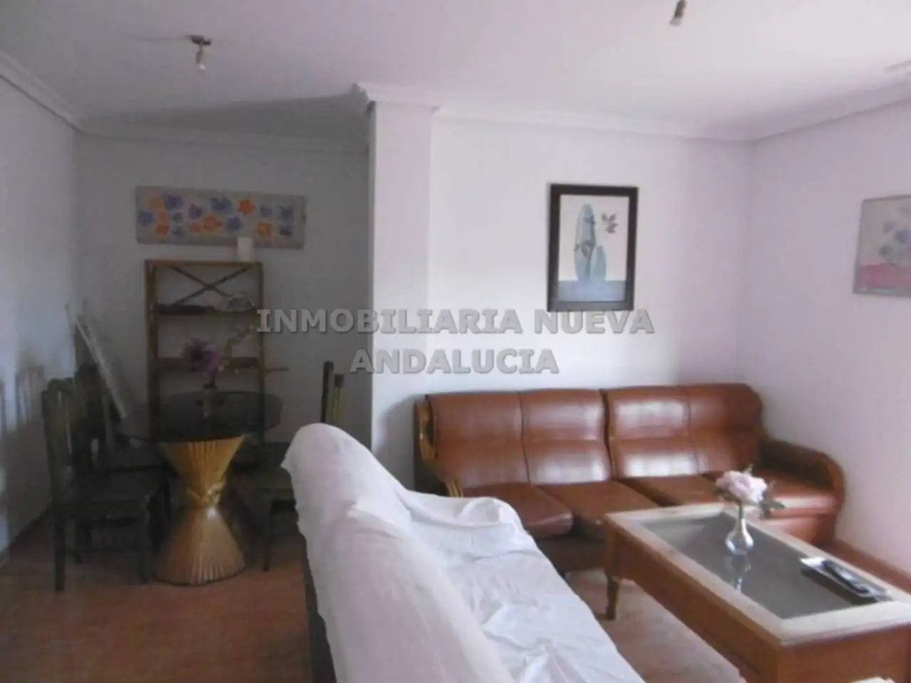 Sala de estar de Ático de alquiler en La Cañada de San Urbano