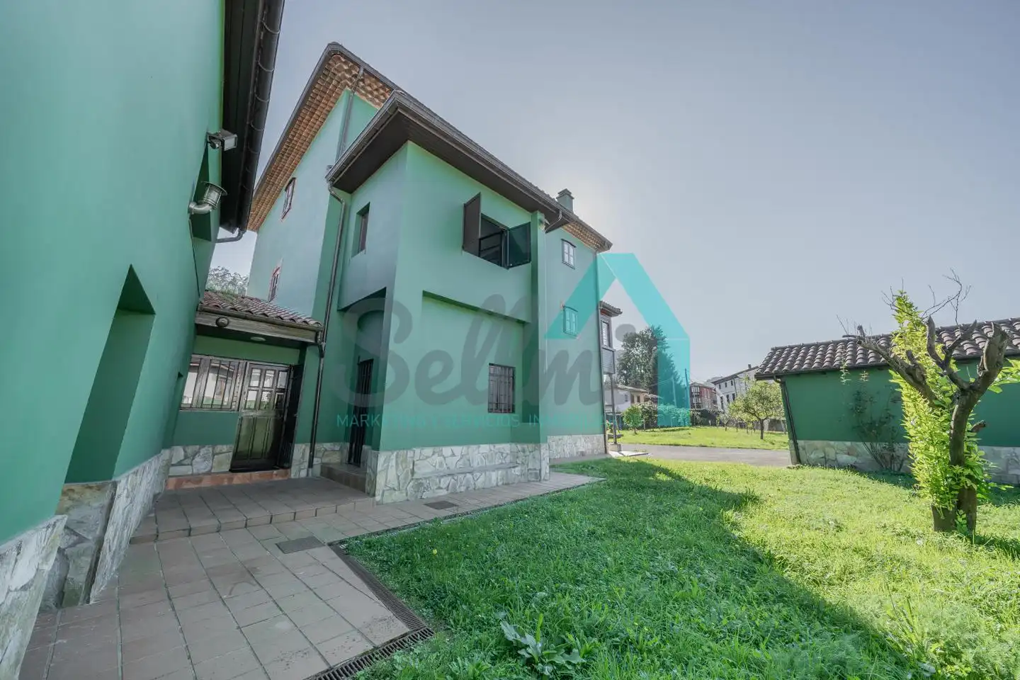 Exterior view of Houses for sale in Pravia  with Heating, Private garden and Parquet flooring