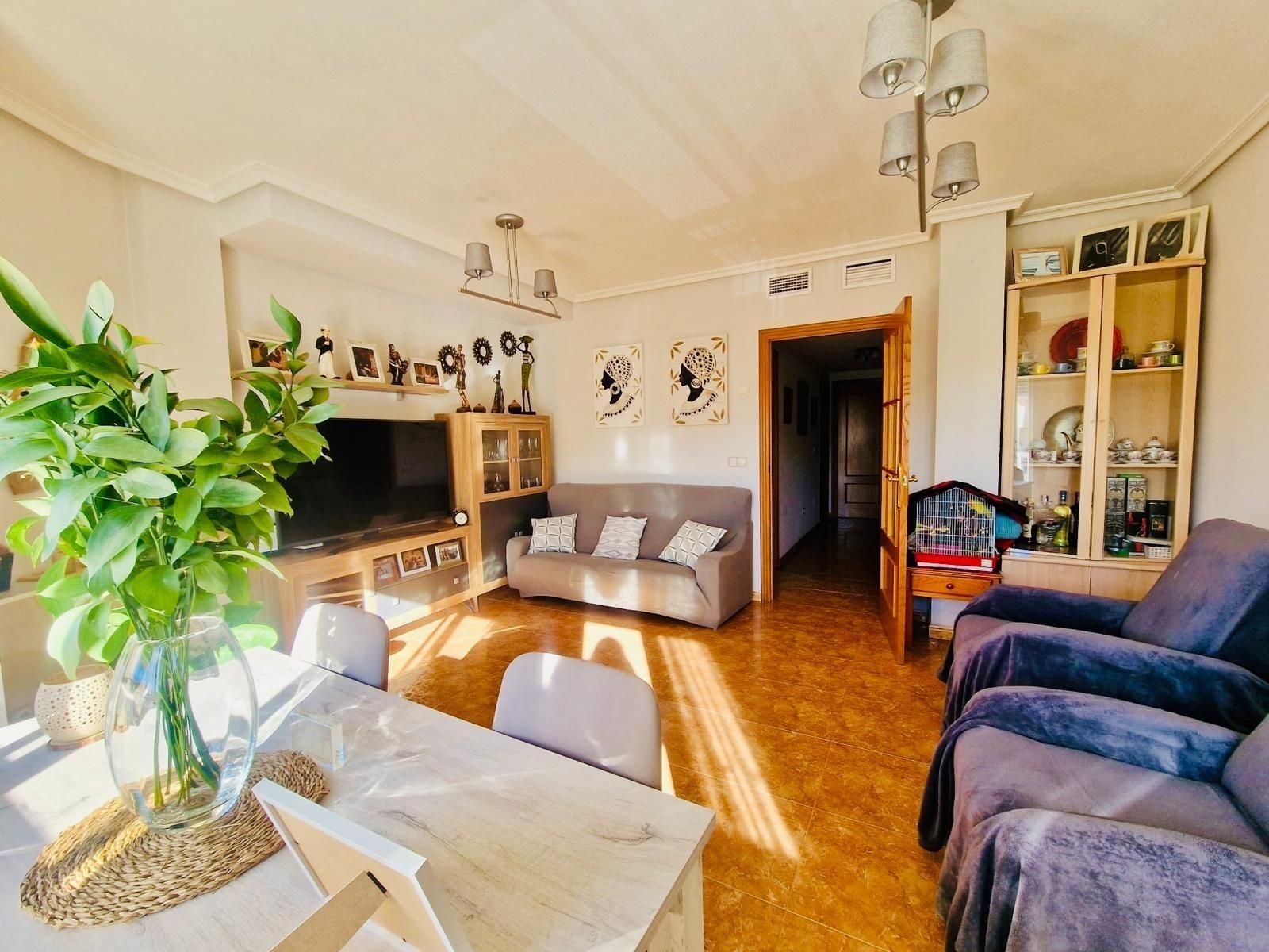 Sala de estar de Casa o chalet en venta en Águilas con Aire acondicionado, Terraza y Trastero