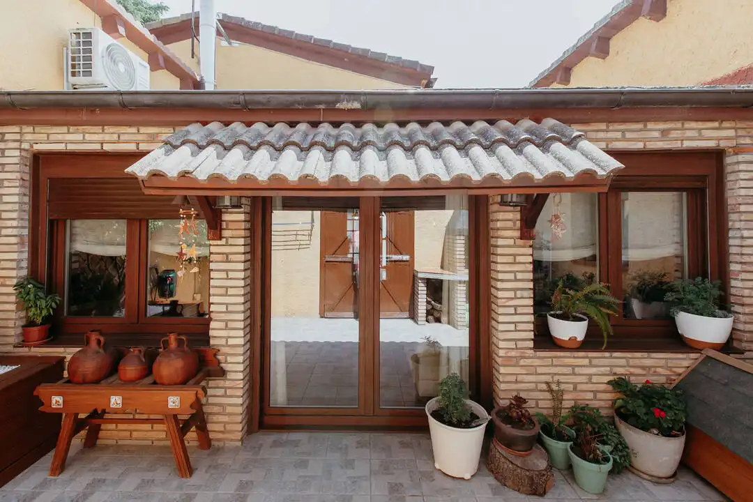 Terraza de Casa o chalet en venta en Lupiñén-Ortilla con Aire acondicionado, Calefacción y Jardín privado