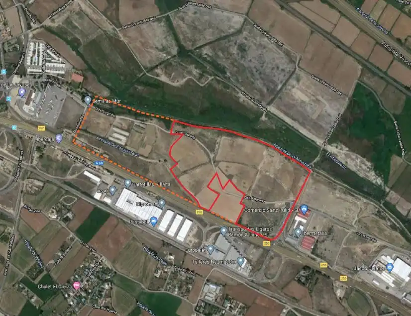 Terreny industrial en venda en La Joyosa