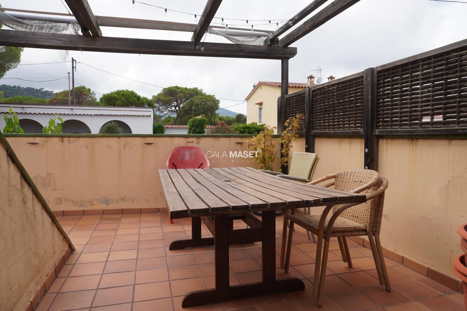 Terrassa de Casa adosada en venda en Sant Feliu de Guíxols amb Calefacció, Jardí privat i Terrassa