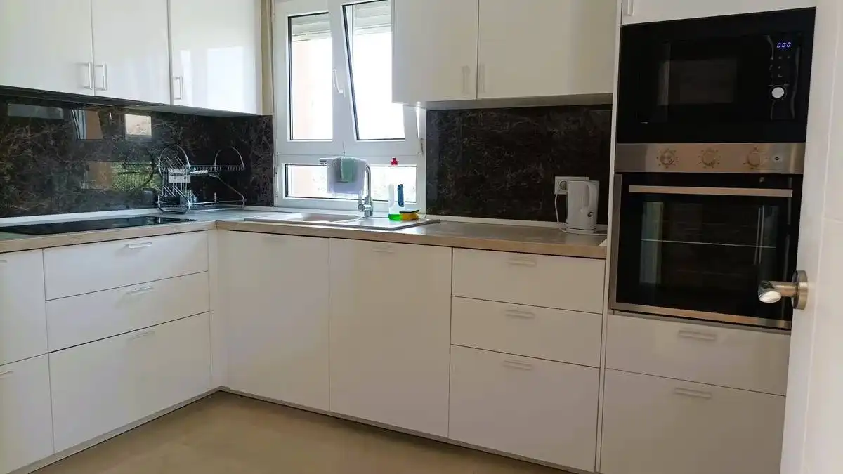 Cocina de Casa o chalet en venta en Cartagena con Jardín privado, Terraza y Piscina
