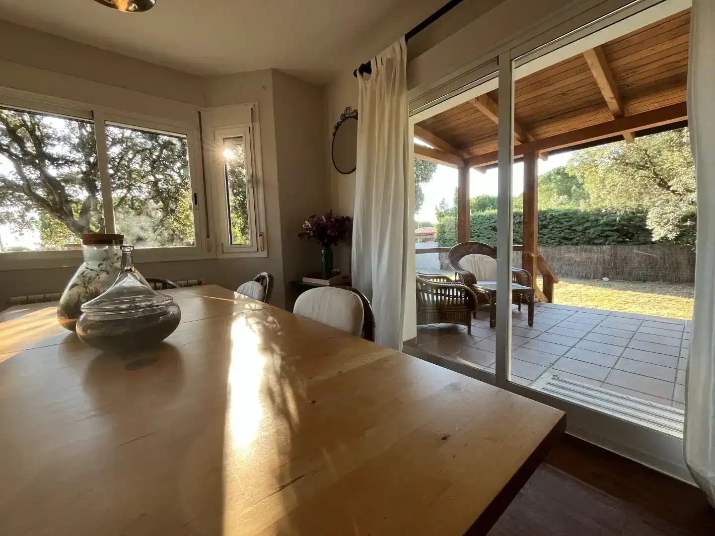 Menjador de Casa o xalet en venda en Galapagar amb Aire condicionat, Jardí privat i Traster