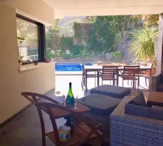 Terrassa de Casa o xalet de lloguer en Sant Cugat del Vallès amb Aire condicionat, Calefacció i Jardí privat
