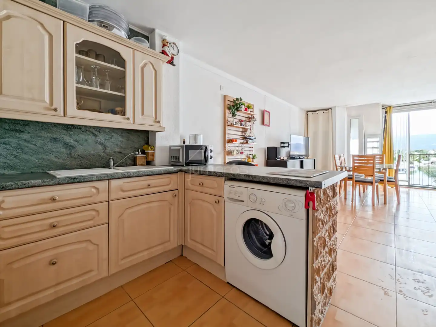 Cocina de Dúplex en venta en Empuriabrava con Aire acondicionado, Calefacción y Terraza