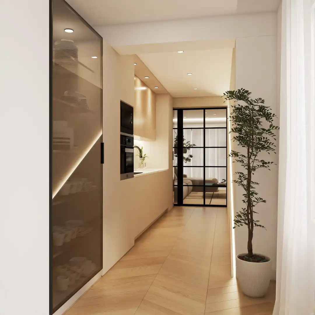 Cocina de Piso en venta en Málaga con Terraza