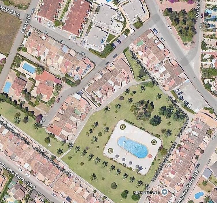 Vista exterior de Casa o chalet en venta en Els Poblets con Jardín privado