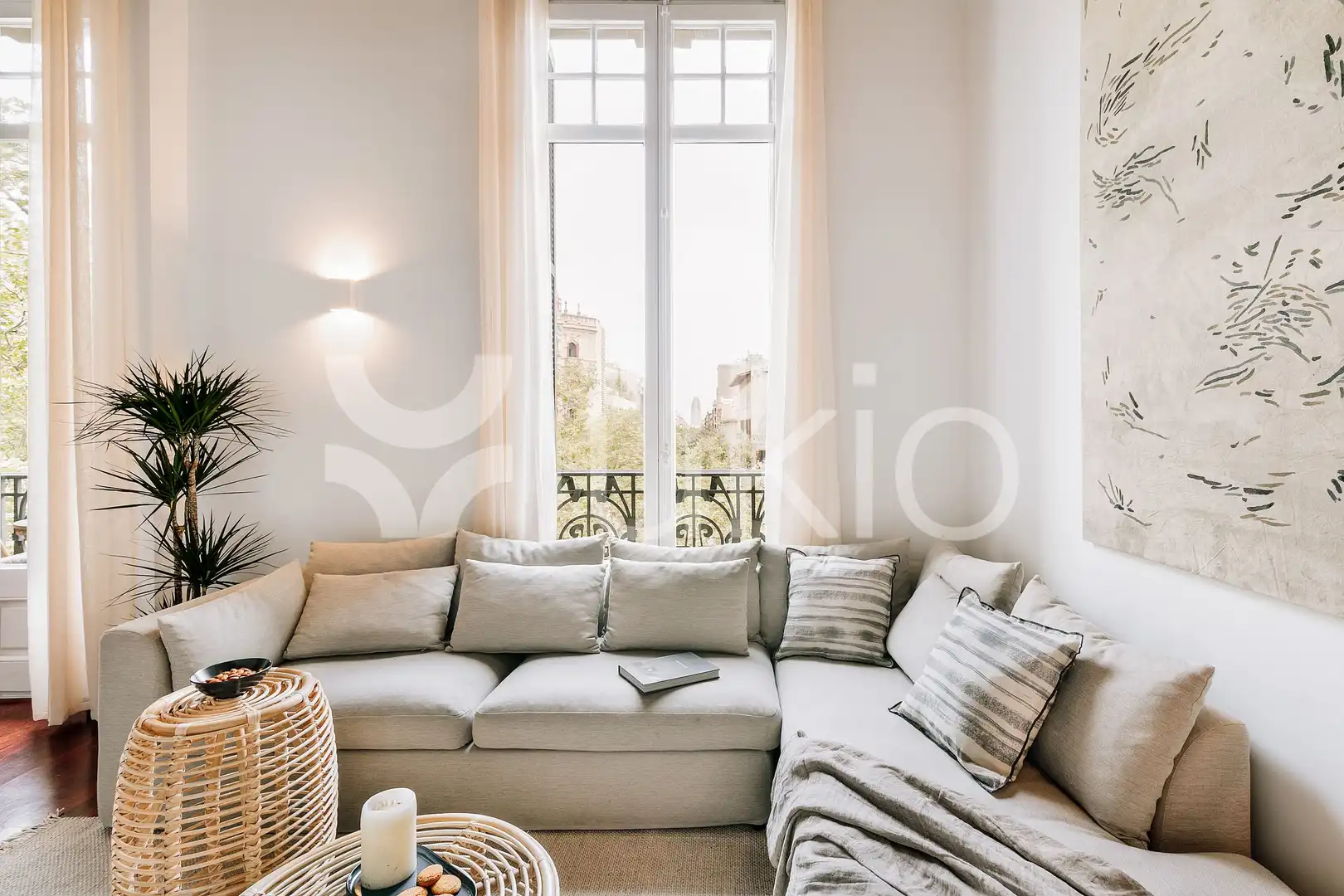 Apartamento con terraza en alquiler en Passeig de Gràcia, imagen 9