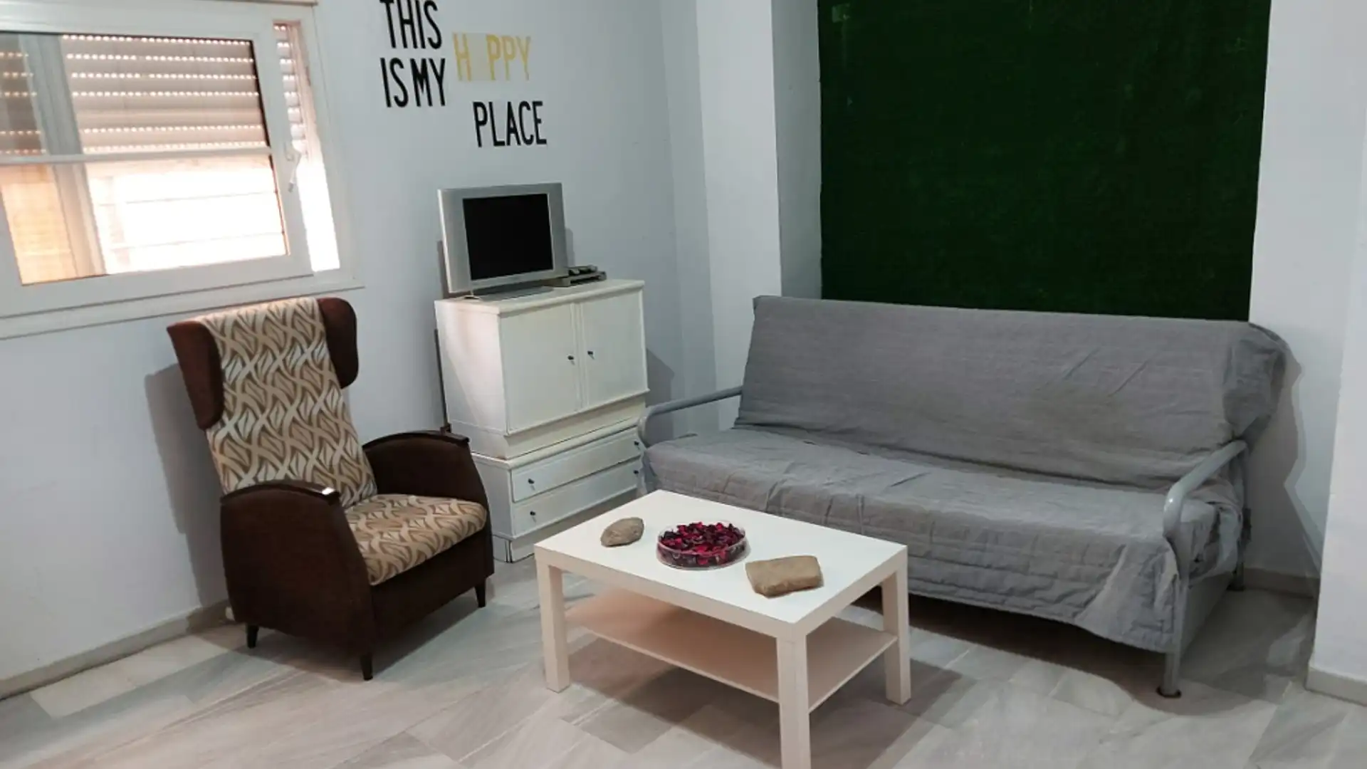 Sala de estar de Estudio en venta en  Sevilla Capital con Amueblado