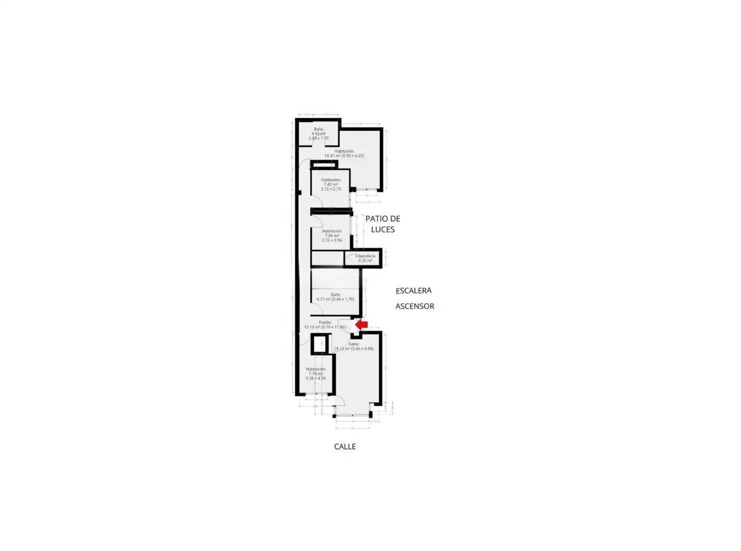 Wohnung mit Aufzug zum Verkauf in Jesús, imagen 32