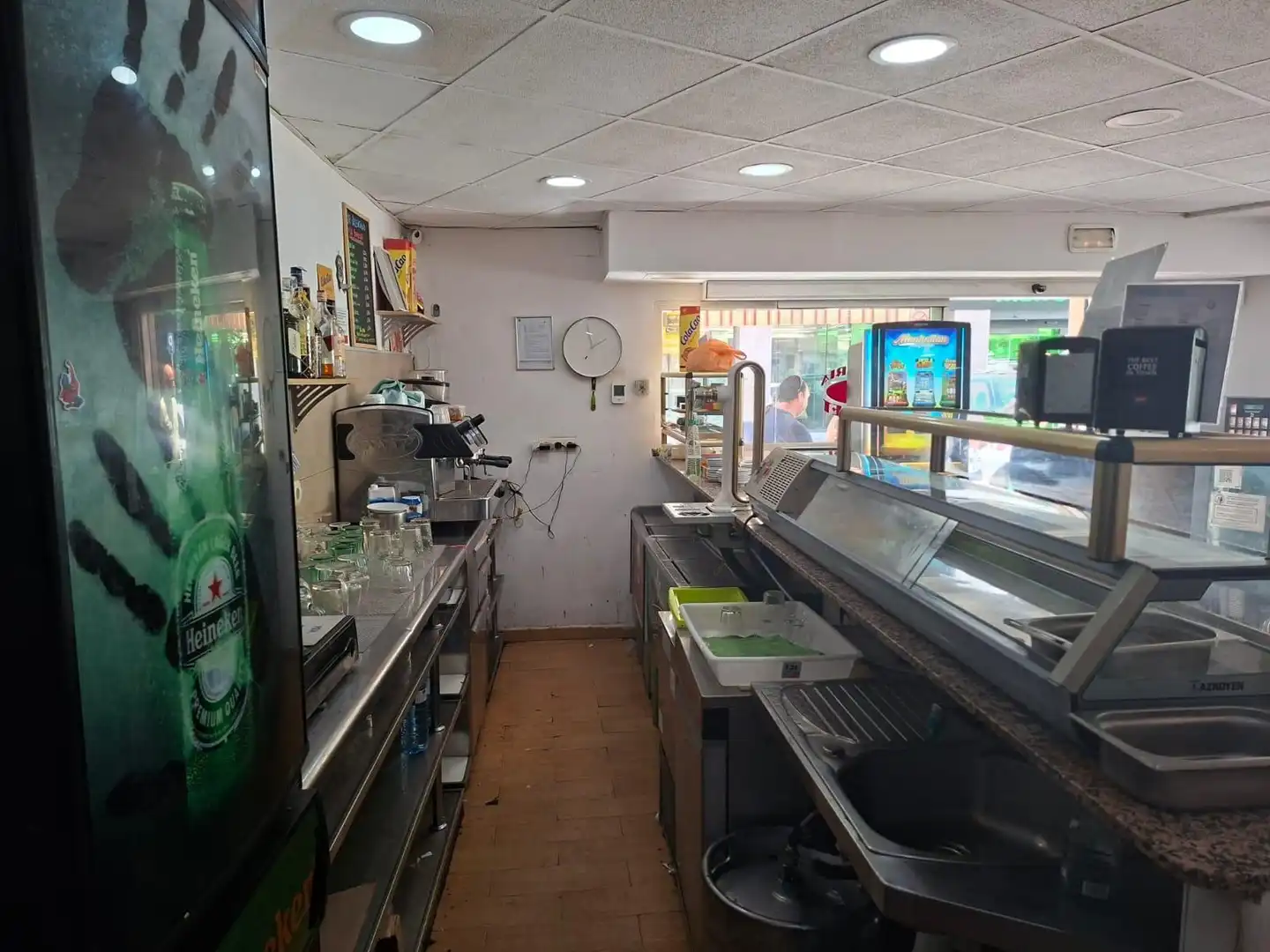 Küche von Geschaftsraum zur Miete in Valencia mit Möbliert