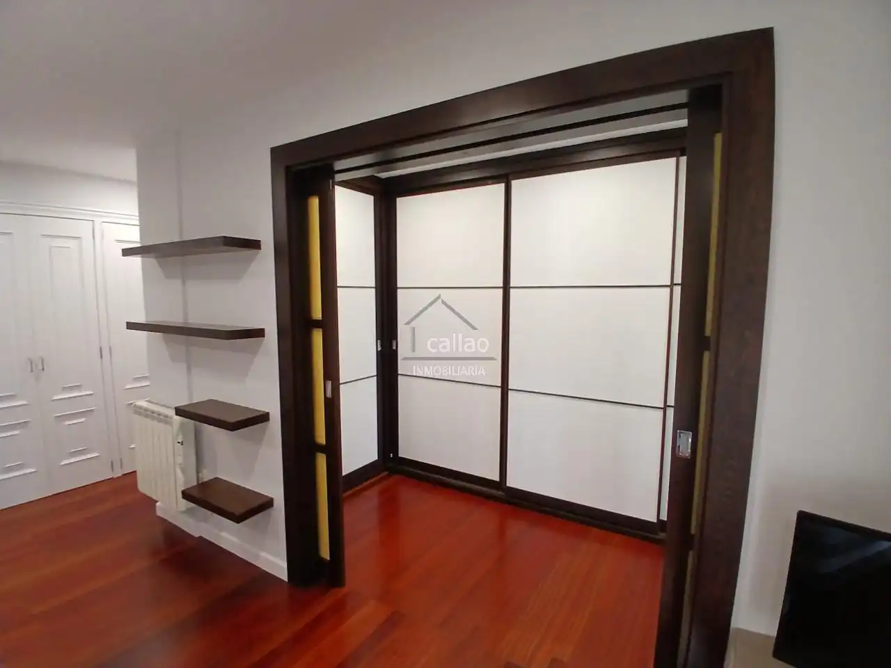 Bedroom of Flat for rent in Ferrol  with Heating, Storage room and Furnished