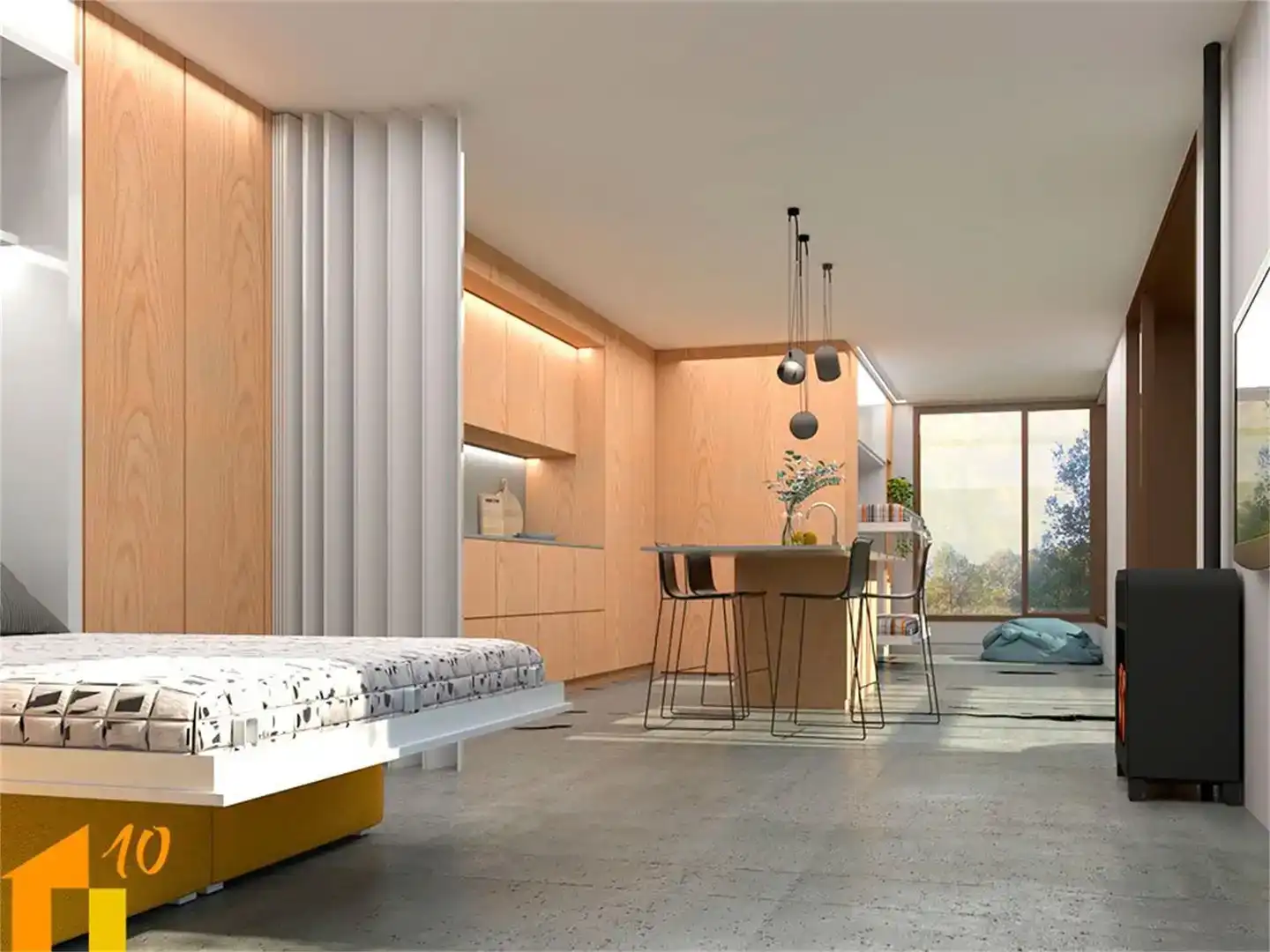 Sala d'estar de Loft en venda en Lerma
