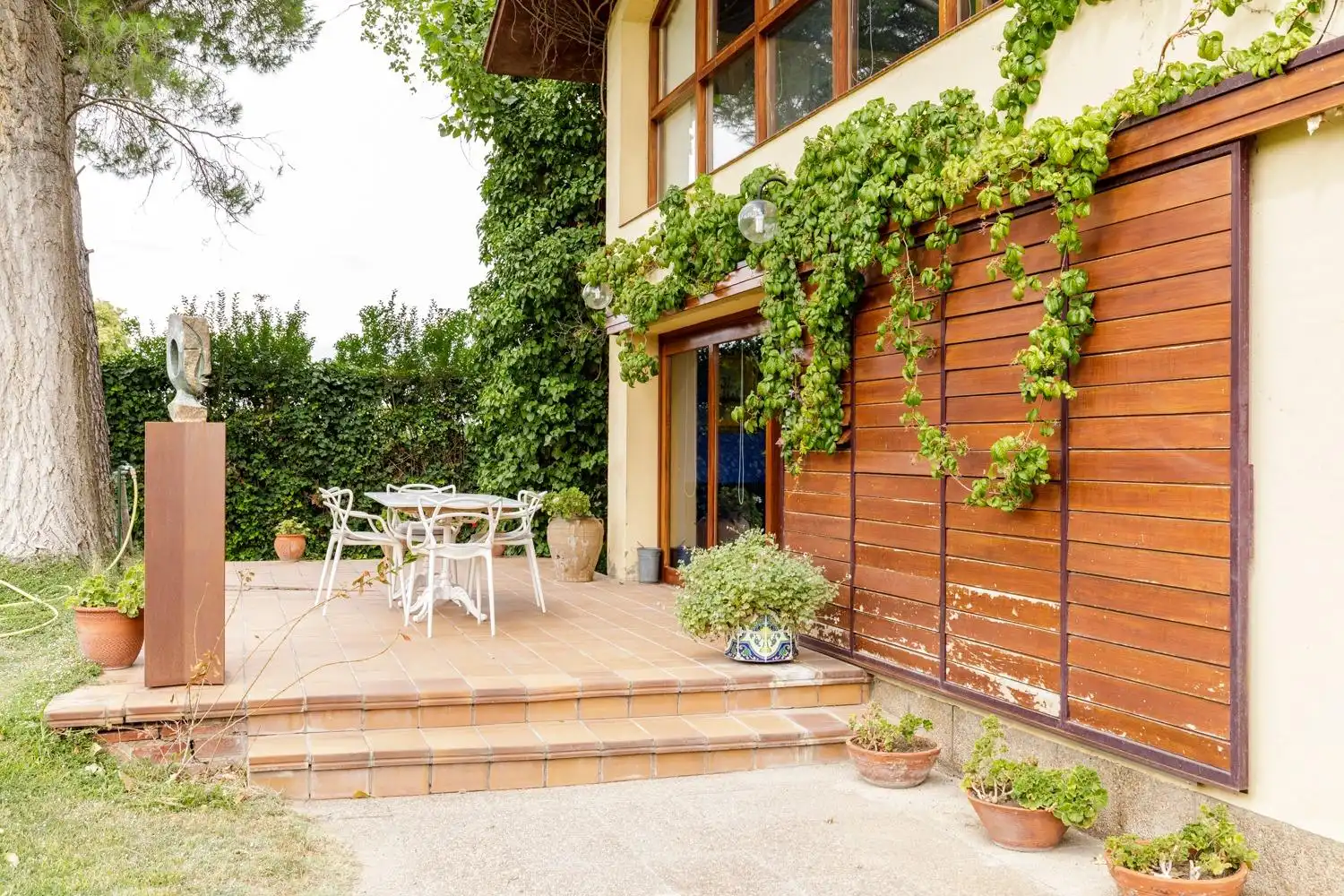 Terrassa de Casa o xalet en venda en Zaragoza amb Aire condicionat, Calefacció i Jardí privat