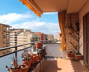 Balcony of Flat to rent in  Lleida Capital  with Air Conditioner, Heating and Furnished