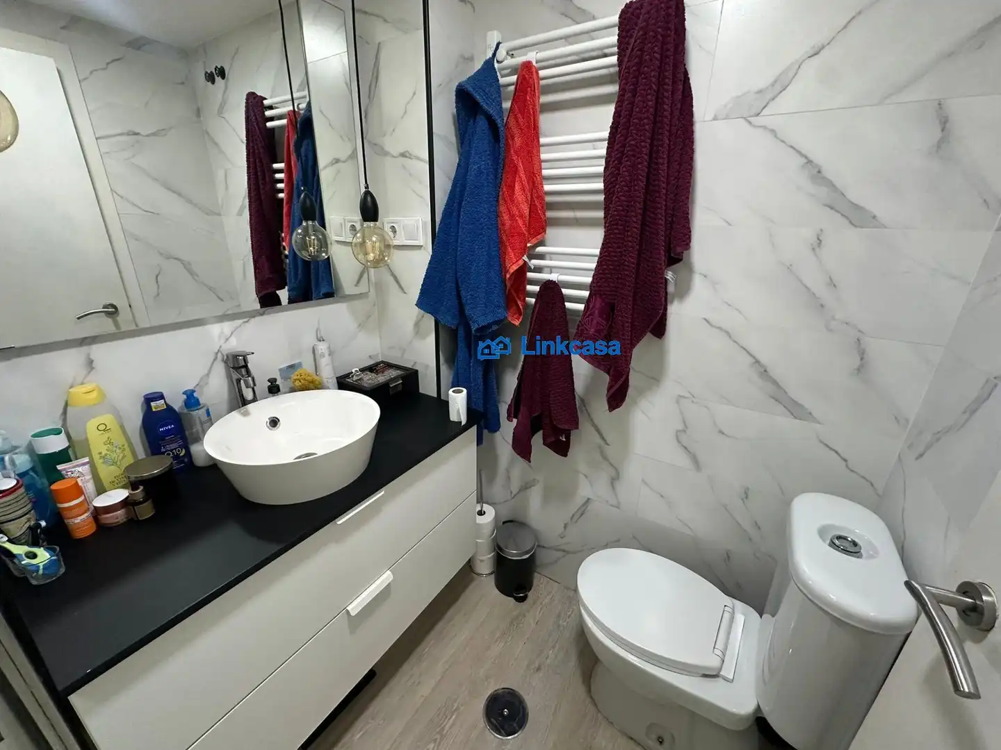 Bathroom of Flat for sale in Madrid  with Heating, Terrace and Balcony