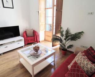 Sala d'estar de Pis en venda en Málaga Capital amb Aire condicionat i Moblat
