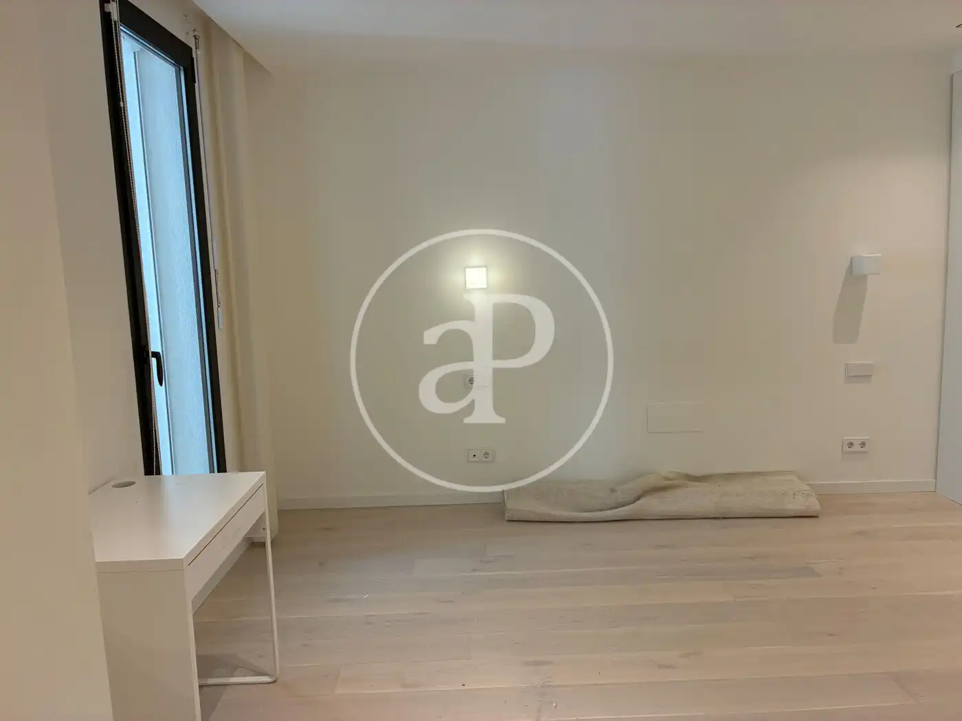 Schlafzimmer von Dachboden zur Miete in  Palma de Mallorca mit Klimaanlage, Heizung und Terrasse