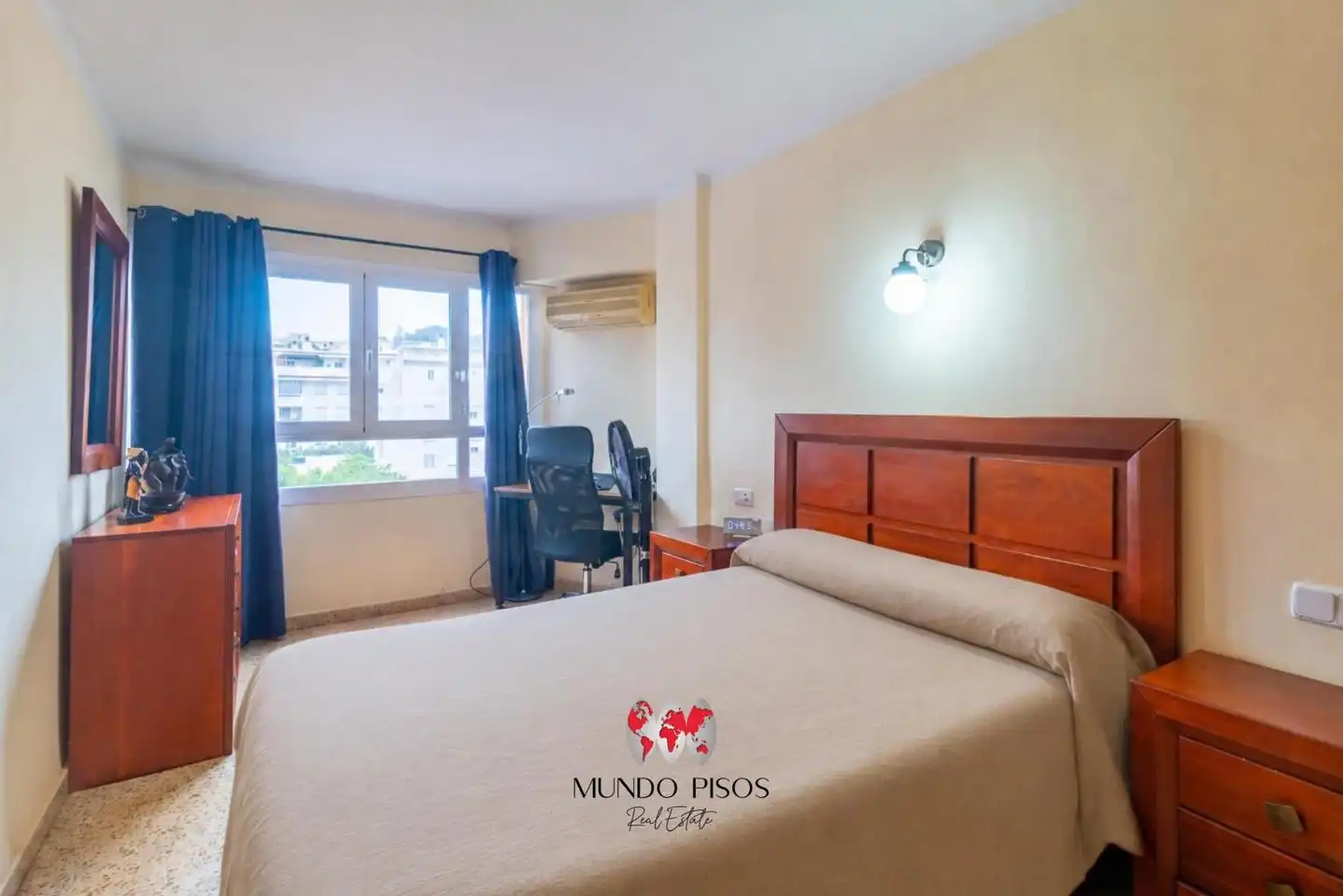 Schlafzimmer von Wohnung zum Verkauf in  Palma de Mallorca mit Klimaanlage, Heizung und Abstellraum