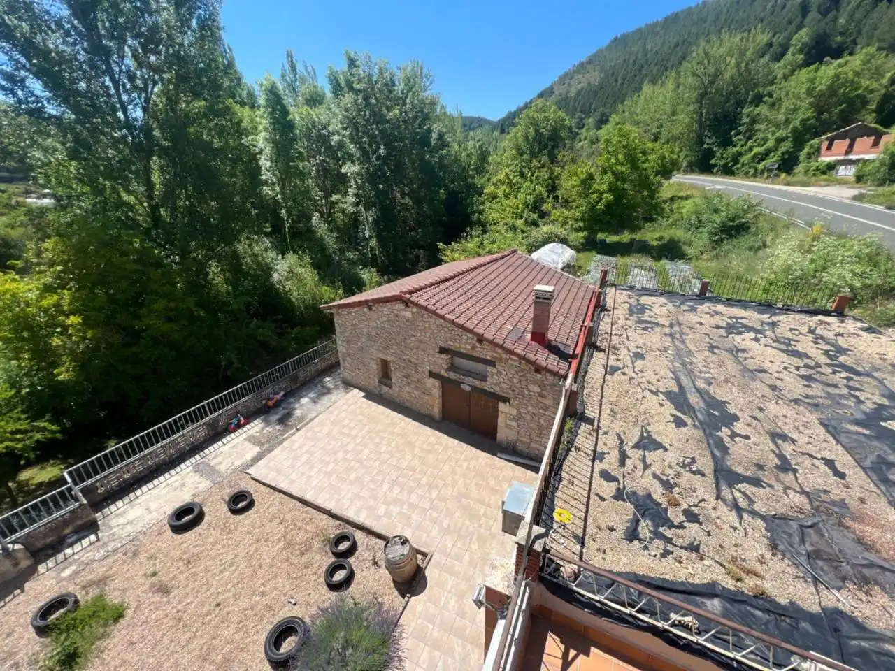 Exterior view of Houses for sale in Tubilla del Agua  with Heating, Private garden and Terrace