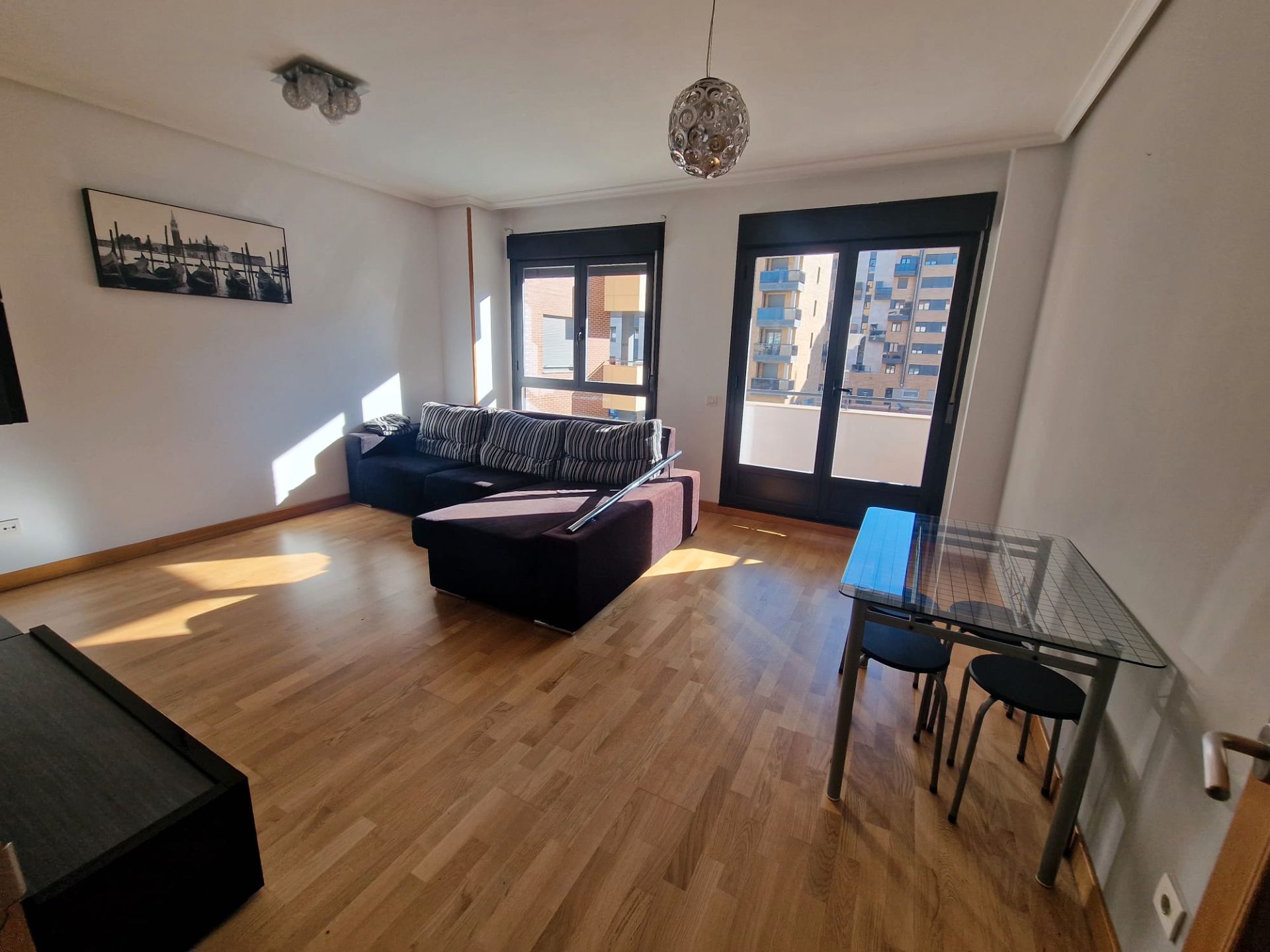 Wohnzimmer von Wohnung zur Miete in  Logroño mit Heizung, Terrasse und Abstellraum