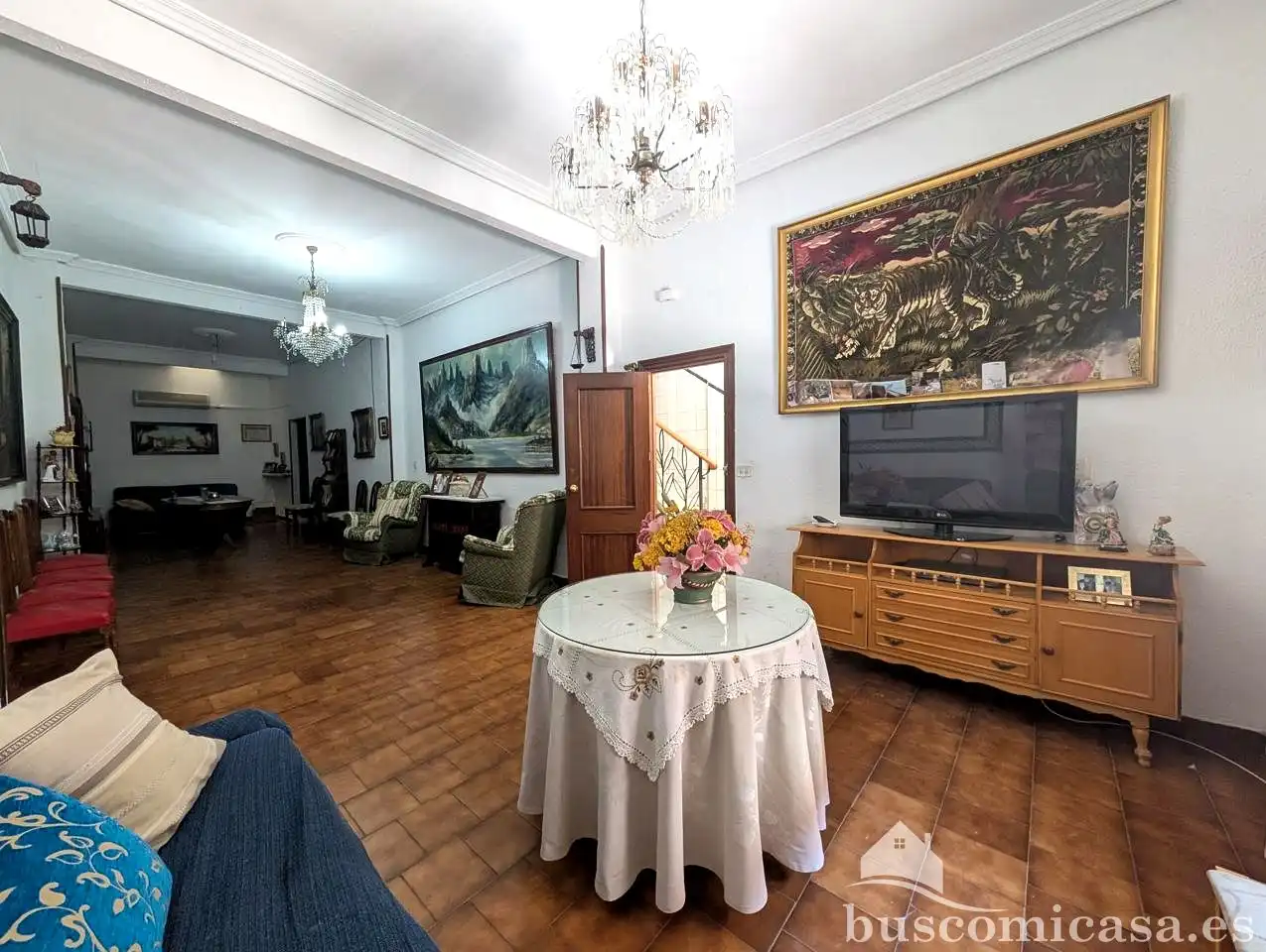 Sala d'estar de Pis en venda en Linares amb Balcó