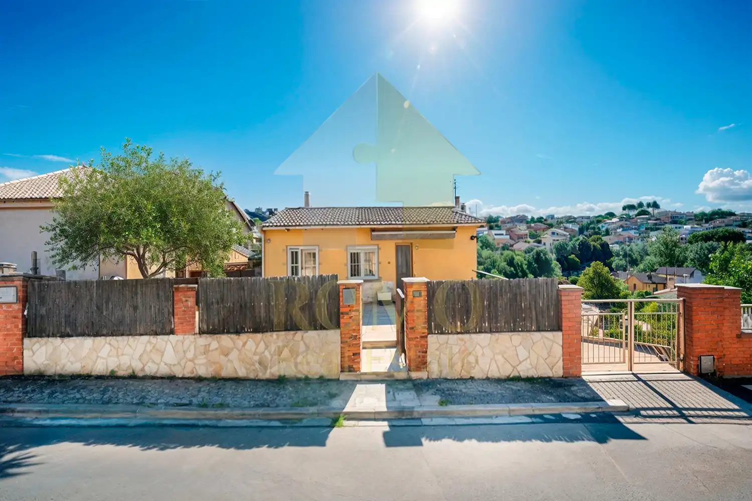 Vista exterior de Casa o chalet en venta en Lliçà d'Amunt con Calefacción, Jardín privado y Terraza