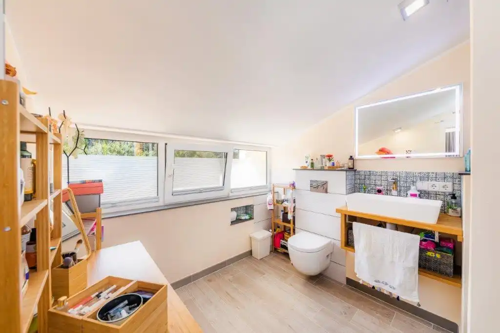 Bathroom of Houses for sale in Pollença  with Air Conditioner, Heating and Private garden