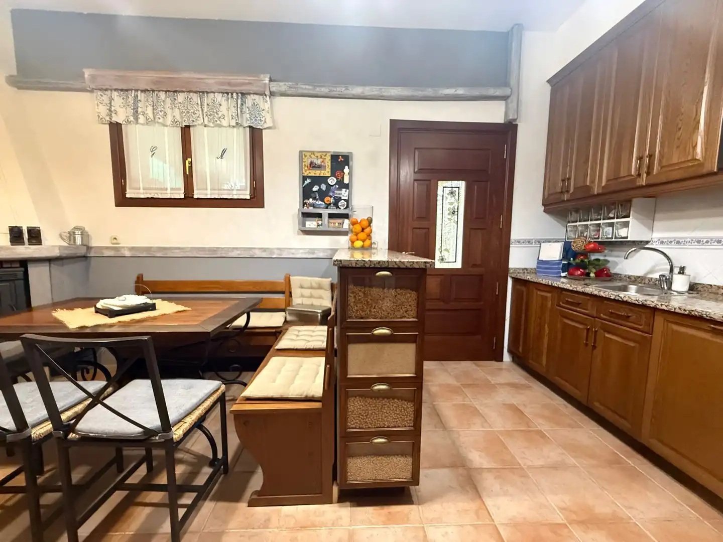 Kitchen of Detached homes for sale in Asteasu  with Terrace, Furnished and Balcony