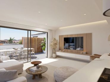 Piso de obra nueva con piscina en venta en Calle Sauce 2
