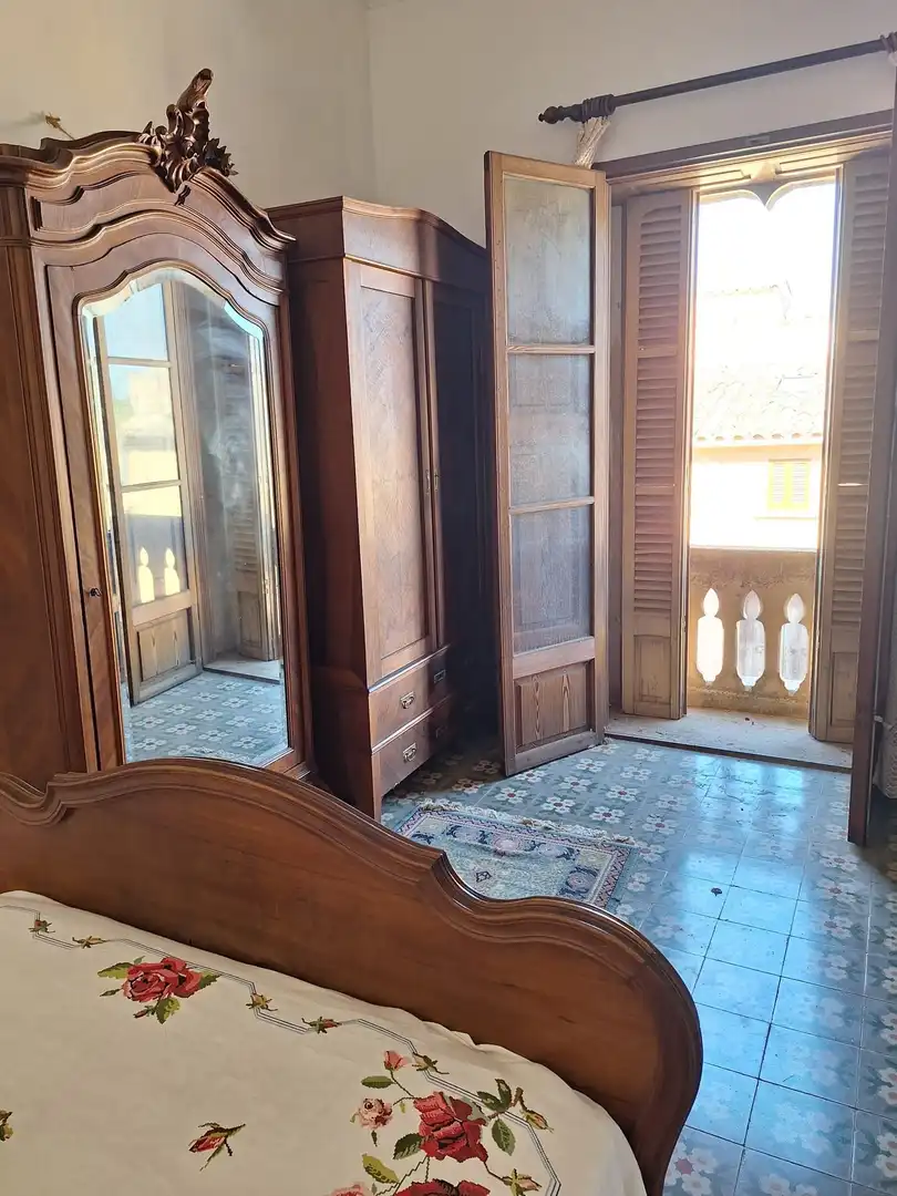 Dormitori de Casa adosada en venda en Algaida amb Jardí privat i Traster