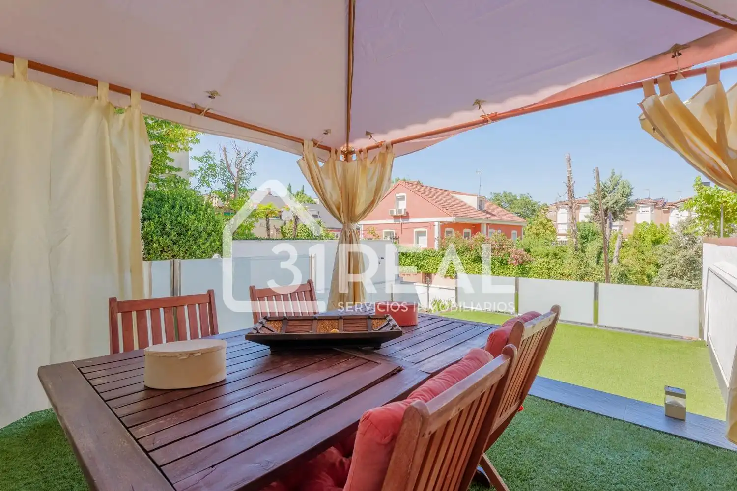 Terraza de Casa o chalet en venta en Madrid con Aire acondicionado, Calefacción y Jardín privado