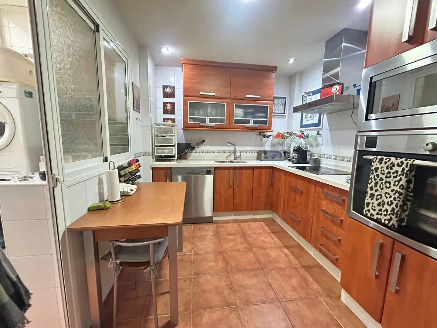 Cocina de Casa adosada en venta en Antequera con Aire acondicionado, Calefacción y Terraza