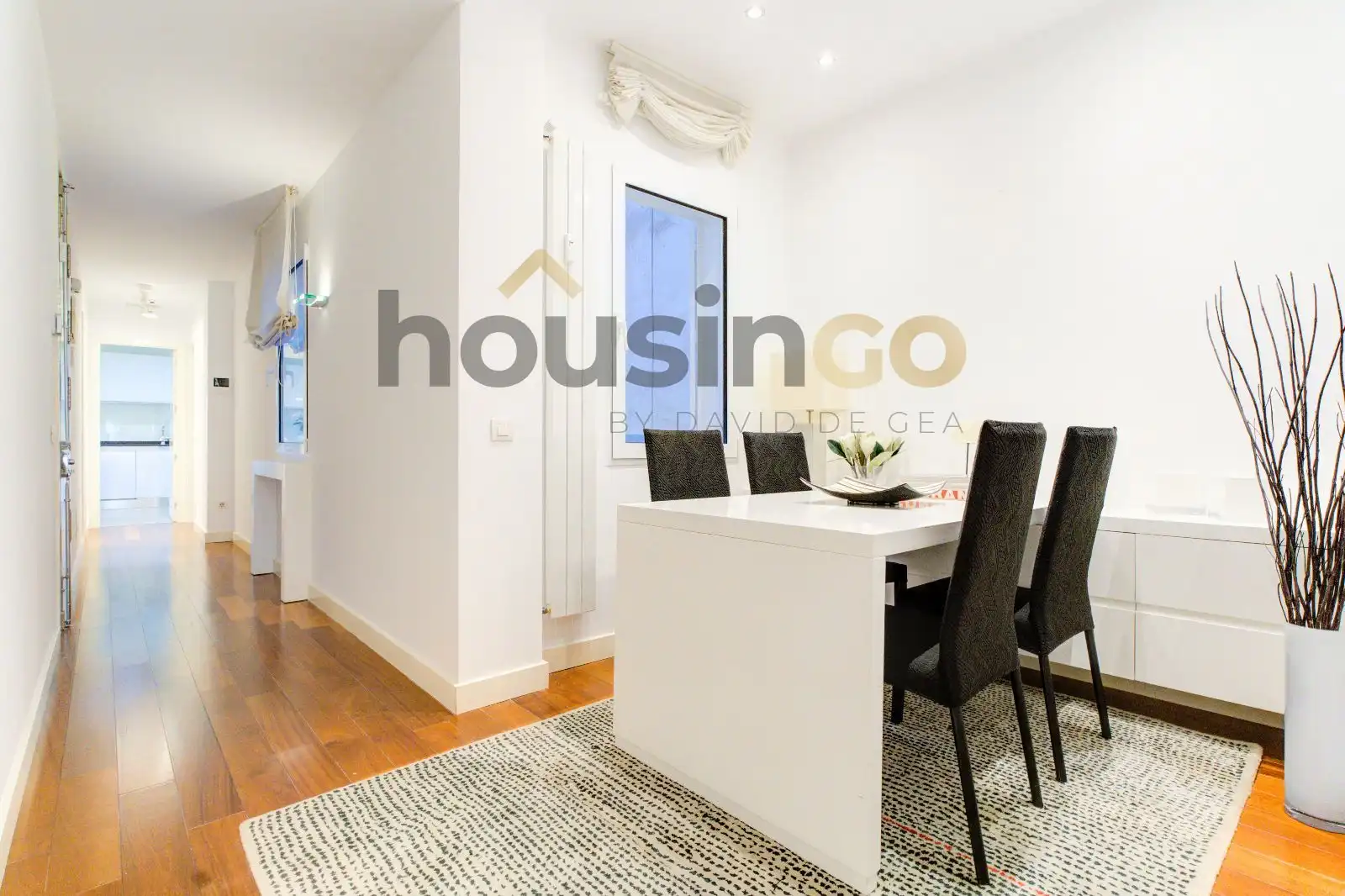 Esszimmer von Wohnung zum Verkauf in Madrid mit Klimaanlage, Heizung und Parkett