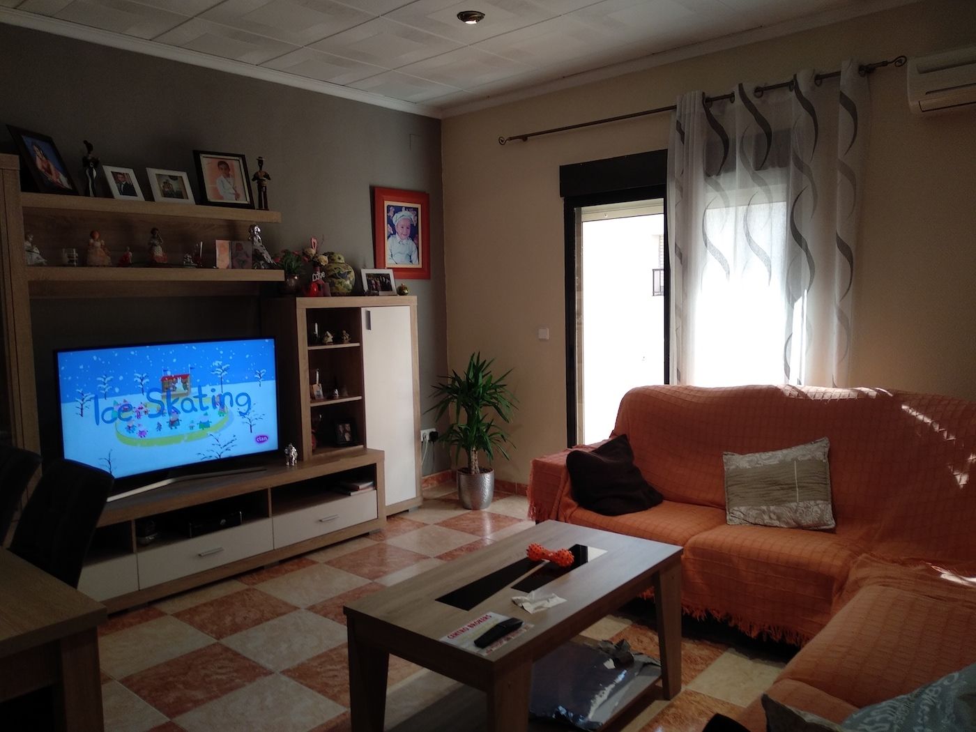 Sala d'estar de Pis en venda en Favara amb Aire condicionat, Terrassa i Moblat