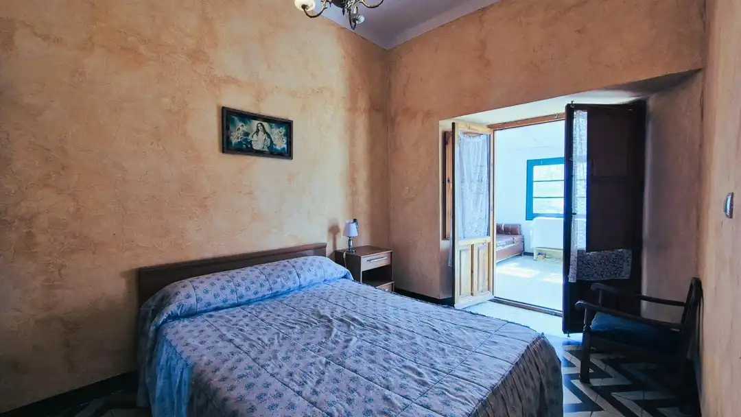 Schlafzimmer von Haus oder Chalet zum Verkauf in Puente la Reina / Gares mit Privatgarten, Terrasse und Möbliert