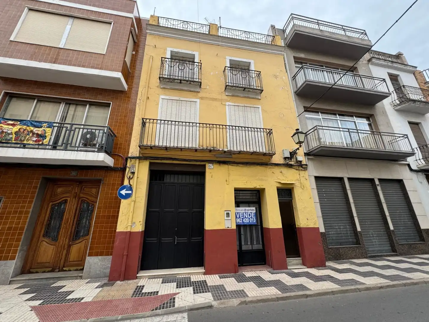 Vista exterior de Casa o xalet en venda en Algemesí